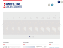 Tablet Screenshot of commercialefond.it